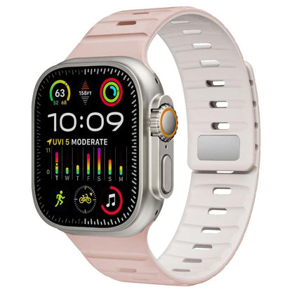 Bracelet de montre en silicone à boucle magnétique xDfind Norman, pour Apple Watch 42 / 44 / 45 / 46 / 49mm, pour Apple Watch 38 / 40 / 41 / S11 42mm