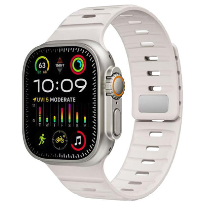 Bracelet de montre en silicone à boucle magnétique xDfind Norman, pour Apple Watch 42 / 44 / 45 / 46 / 49mm, pour Apple Watch 38 / 40 / 41 / S11 42mm