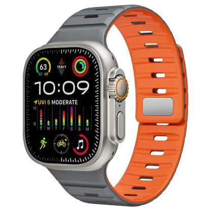 Bracelet de montre en silicone à boucle magnétique xDfind Norman, pour Apple Watch 42 / 44 / 45 / 46 / 49mm, pour Apple Watch 38 / 40 / 41 / S11 42mm