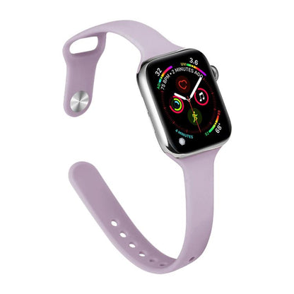 xDfind Small Waist Reverse Buckle Silicone Watch Band, For Apple Watch 38 / 40 / 41 / S11 42mm