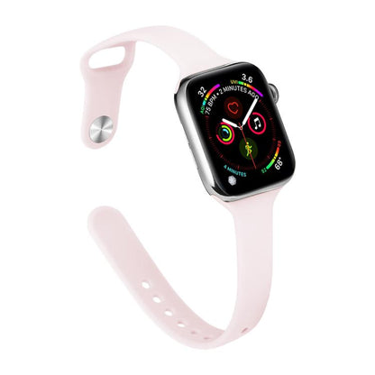 xDfind Small Waist Reverse Buckle Silicone Watch Band, For Apple Watch 38 / 40 / 41 / S11 42mm