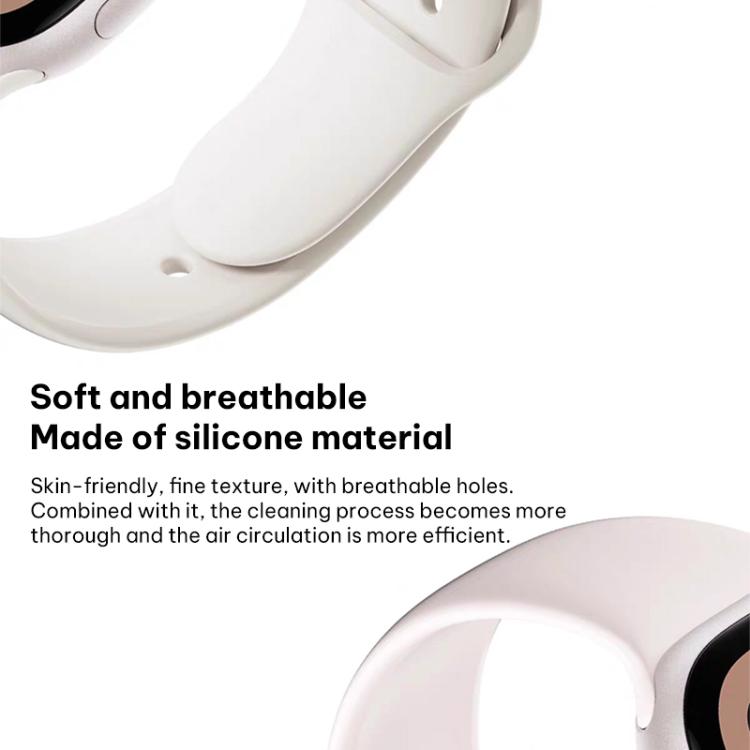 xDfind Small Waist Reverse Buckle Silicone Watch Band, For Apple Watch 38 / 40 / 41 / S11 42mm