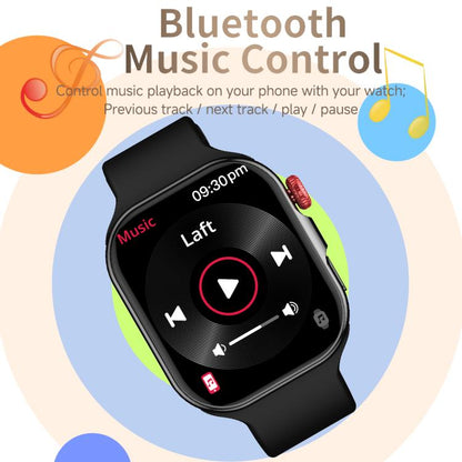 CY39 2.02 inch HD Color Screen Sports Smart Watch Supports Bluetooth Call, Health Monitoring