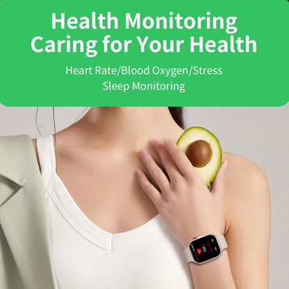 CY39 2.02 inch HD Color Screen Sports Smart Watch Supports Bluetooth Call, Health Monitoring