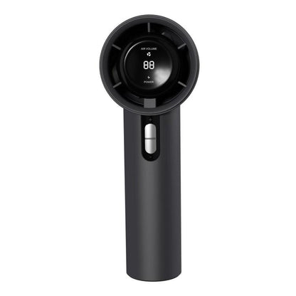 Mini ventilateur portable sans pales à affichage numérique haute vitesse 100 vitesses, 1800mAh, 3000mAh