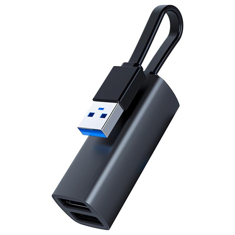 Adaptateur de station d'accueil multifonctionnel portable, USB vers USB3.0 et double USB2.0, Type-C vers USB3.0 et double USB2.0, USB vers USB3.0, double USB2.0, carte SD, TF, Type-C vers USB3.0, double USB2.0, carte SD, TF