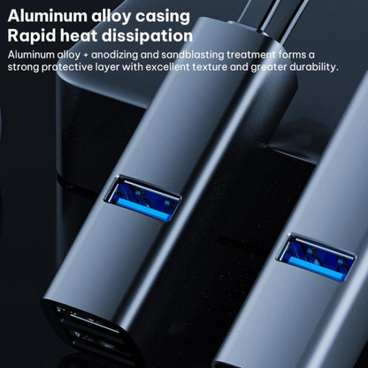 Adaptateur de station d'accueil multifonctionnel portable, USB vers USB3.0 et double USB2.0, Type-C vers USB3.0 et double USB2.0, USB vers USB3.0, double USB2.0, carte SD, TF, Type-C vers USB3.0, double USB2.0, carte SD, TF