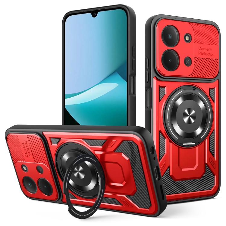 Armor Rotating Holder MagSafe Phone Case, For Redmi K90 Pro Max / Poco F8 Ultra, For Redmi K90 / Poco F8 Pro, For Redmi 15 5G Global / 4G SEA 169mm, For Redmi 15 5G / 4G EU 171mm, For Redmi 15C 5G / 4G Global 171mm