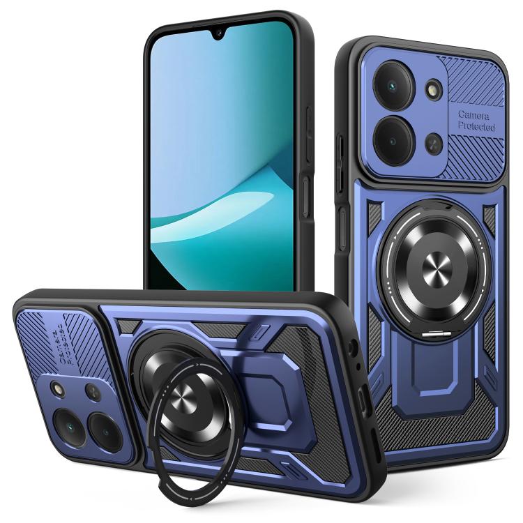 Armor Rotating Holder MagSafe Phone Case, For Redmi K90 Pro Max / Poco F8 Ultra, For Redmi K90 / Poco F8 Pro, For Redmi 15 5G Global / 4G SEA 169mm, For Redmi 15 5G / 4G EU 171mm, For Redmi 15C 5G / 4G Global 171mm