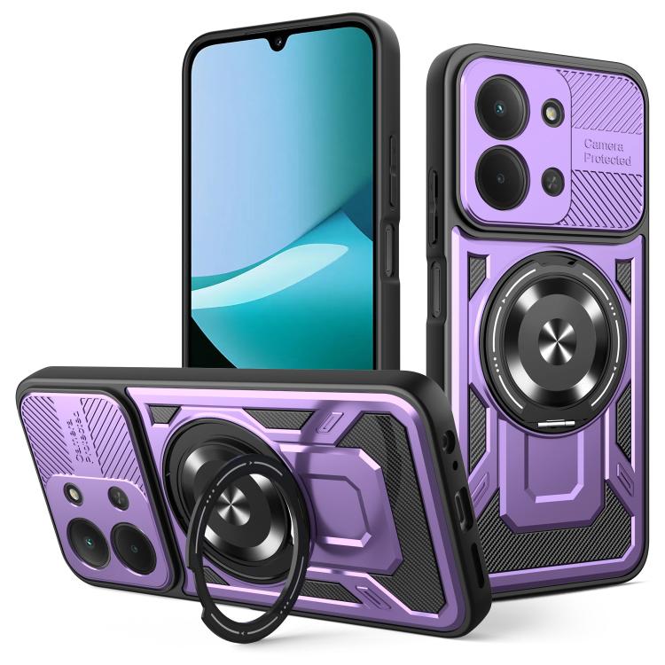 Armor Rotating Holder MagSafe Phone Case, For Redmi K90 Pro Max / Poco F8 Ultra, For Redmi K90 / Poco F8 Pro, For Redmi 15 5G Global / 4G SEA 169mm, For Redmi 15 5G / 4G EU 171mm, For Redmi 15C 5G / 4G Global 171mm