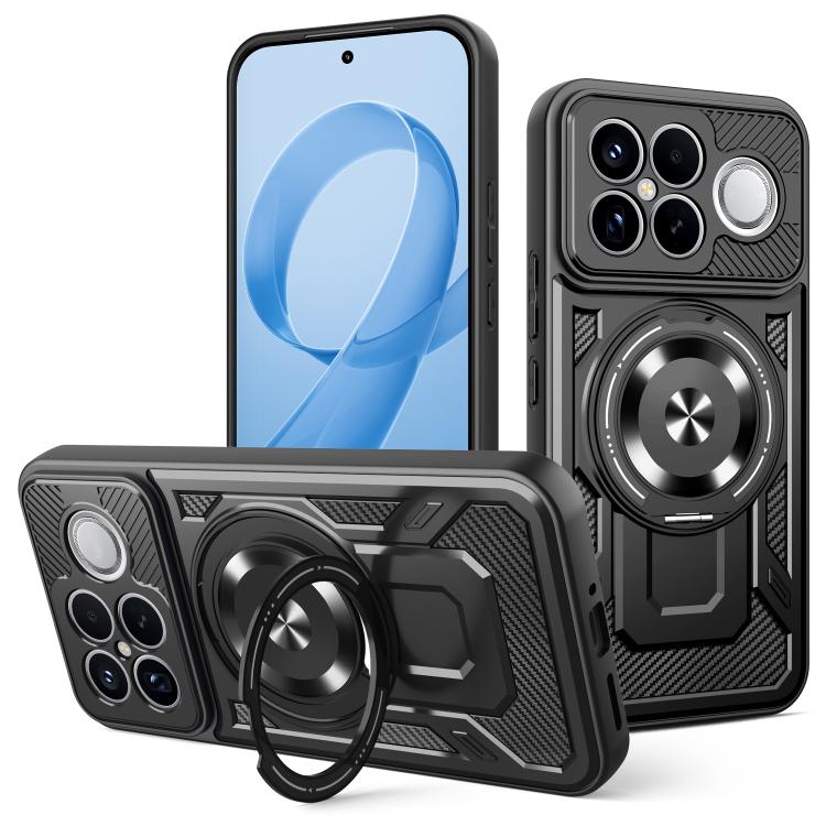 Armor Rotating Holder MagSafe Phone Case, For Redmi K90 Pro Max / Poco F8 Ultra, For Redmi K90 / Poco F8 Pro, For Redmi 15 5G Global / 4G SEA 169mm, For Redmi 15 5G / 4G EU 171mm, For Redmi 15C 5G / 4G Global 171mm