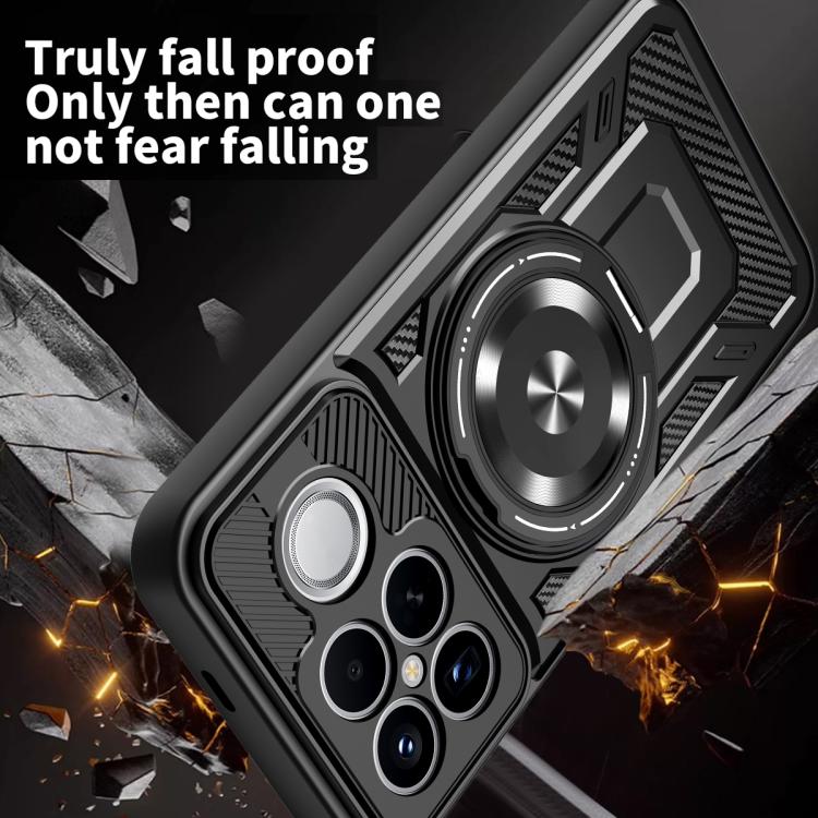 Armor Rotating Holder MagSafe Phone Case, For Redmi K90 Pro Max / Poco F8 Ultra, For Redmi K90 / Poco F8 Pro, For Redmi 15 5G Global / 4G SEA 169mm, For Redmi 15 5G / 4G EU 171mm, For Redmi 15C 5G / 4G Global 171mm