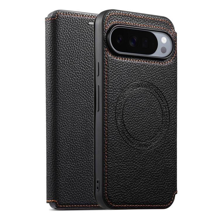 ESEBLE Ultra-thin Card Slot Magnetic Vegan Leather Phone Case, For Google Pixel 10 Pro XL / 9 Pro XL, For Google Pixel 10 Pro / 9 Pro