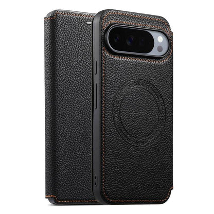 ESEBLE Ultra-thin Card Slot Magnetic Vegan Leather Phone Case, For Google Pixel 10 Pro XL / 9 Pro XL, For Google Pixel 10 Pro / 9 Pro