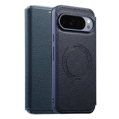 ESEBLE Ultra-thin Card Slot Magnetic Vegan Leather Phone Case, For Google Pixel 10 Pro XL / 9 Pro XL, For Google Pixel 10 Pro / 9 Pro