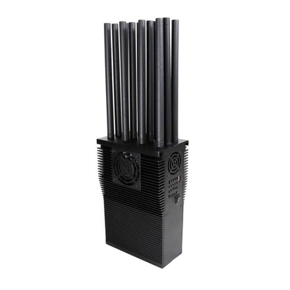 J12 Full Bands Phone Signal Jammer 5G / 4G / 3G / 2G / WiFi 2.4G / 5G / GPS / LOJACK, US Plug, UK Plug, AU Plug, EU Plug