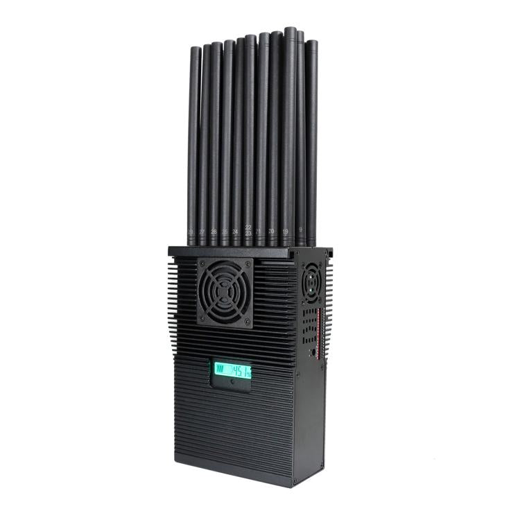 J28 Full Bands Phone Signal Jammer 5G / 4G / 3G / 2G / WiFi 2.4G / 5G / GPSL1-L5 UHF / VHF, US Plug, UK Plug, AU Plug, EU Plug