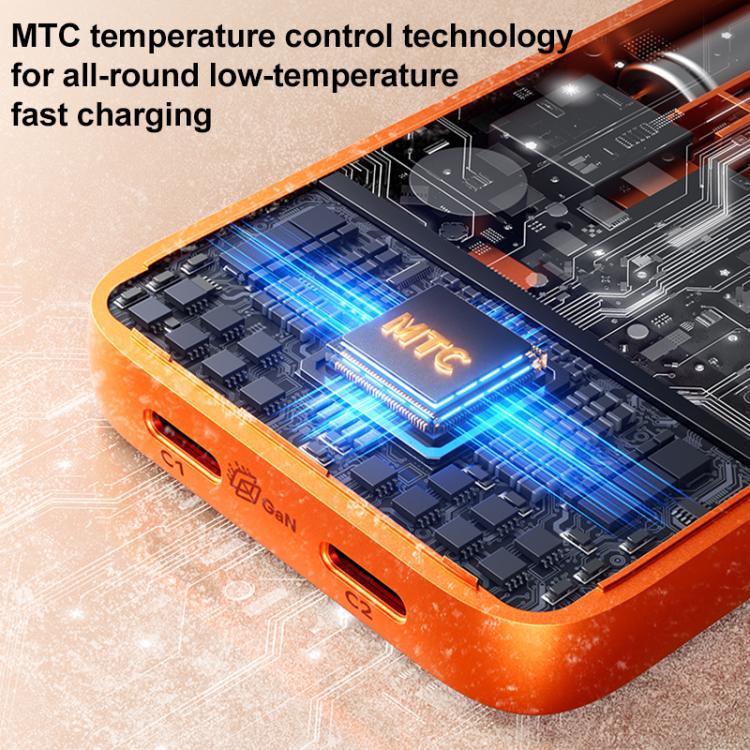 MOMAX UM79 1-Charge Ultra 45W 2-Port GaN Silm Fast Charger Kit, US Plug