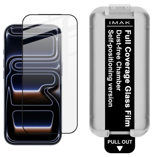 imak Dust-free Chamber Locator Full Coverage Tempered Glass Film, For iPhone 18 Pro / 17 Pro, For iPhone 18 Pro Max / 17 Pro Max, For iPhone 16e / 17e, For iPhone 17, For iPhone Air, For iPhone 16 Pro Max, For iPhone 16 Pro, For iPhone 16 Plus         ...