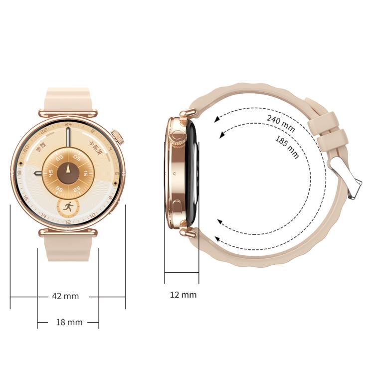 CY37 1.27 inch HD Screen Sports Smart Watch Supports Bluetooth Call / Heart Rate / Pressure / Sleep Monitoring, Pink, Black, Purple