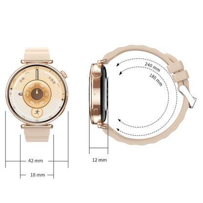 CY37 1.27 inch HD Screen Sports Smart Watch Supports Bluetooth Call / Heart Rate / Pressure / Sleep Monitoring, Pink, Black, Purple