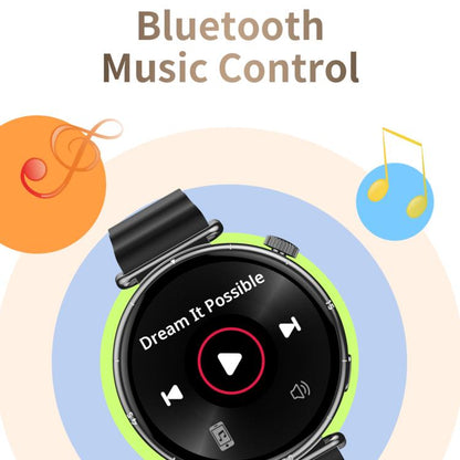 CY37 1.27 inch HD Screen Sports Smart Watch Supports Bluetooth Call / Heart Rate / Pressure / Sleep Monitoring, Pink, Black, Purple