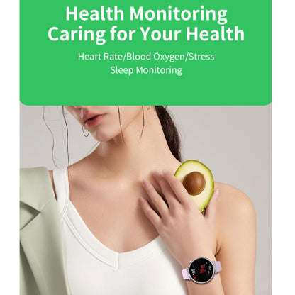 CY37 1.27 inch HD Screen Sports Smart Watch Supports Bluetooth Call / Heart Rate / Pressure / Sleep Monitoring, Pink, Black, Purple