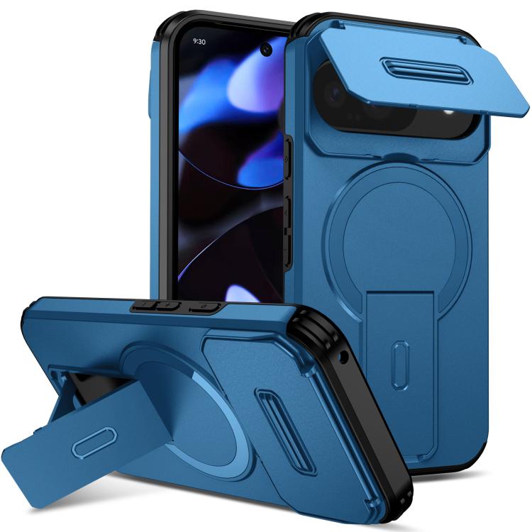 Sliding Camshield MagSafe Holder Phone Case, For Google Pixel 10a, For Google Pixel 10 Pro XL / 9 Pro XL, For Google Pixel 10 / 10 Pro / 9 / 9 Pro, For Google Pixel 9a, For Google Pixel 8a, For Google Pixel 8 Pro, For Google Pixel 8