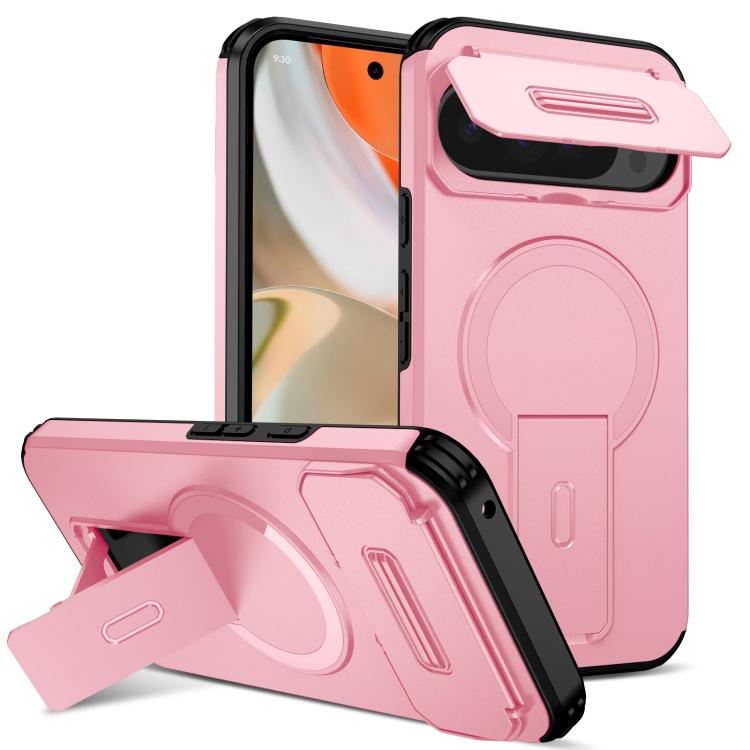 Sliding Camshield MagSafe Holder Phone Case, For Google Pixel 10a, For Google Pixel 10 Pro XL / 9 Pro XL, For Google Pixel 10 / 10 Pro / 9 / 9 Pro, For Google Pixel 9a, For Google Pixel 8a, For Google Pixel 8 Pro, For Google Pixel 8