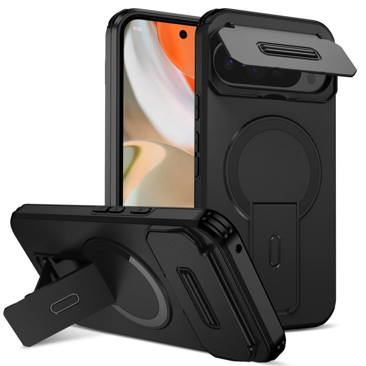 Sliding Camshield MagSafe Holder Phone Case, For Google Pixel 10a, For Google Pixel 10 Pro XL / 9 Pro XL, For Google Pixel 10 / 10 Pro / 9 / 9 Pro, For Google Pixel 9a, For Google Pixel 8a, For Google Pixel 8 Pro, For Google Pixel 8