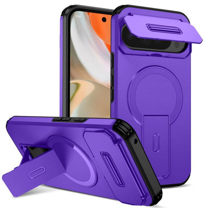 Sliding Camshield MagSafe Holder Phone Case, For Google Pixel 10a, For Google Pixel 10 Pro XL / 9 Pro XL, For Google Pixel 10 / 10 Pro / 9 / 9 Pro, For Google Pixel 9a, For Google Pixel 8a, For Google Pixel 8 Pro, For Google Pixel 8