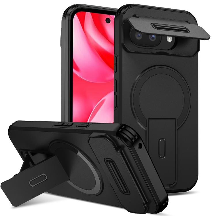 Sliding Camshield MagSafe Holder Phone Case, For Google Pixel 10a, For Google Pixel 10 Pro XL / 9 Pro XL, For Google Pixel 10 / 10 Pro / 9 / 9 Pro, For Google Pixel 9a, For Google Pixel 8a, For Google Pixel 8 Pro, For Google Pixel 8