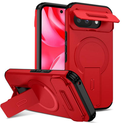 Sliding Camshield MagSafe Holder Phone Case, For Google Pixel 10a, For Google Pixel 10 Pro XL / 9 Pro XL, For Google Pixel 10 / 10 Pro / 9 / 9 Pro, For Google Pixel 9a, For Google Pixel 8a, For Google Pixel 8 Pro, For Google Pixel 8
