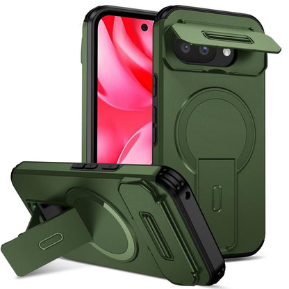 Sliding Camshield MagSafe Holder Phone Case, For Google Pixel 10a, For Google Pixel 10 Pro XL / 9 Pro XL, For Google Pixel 10 / 10 Pro / 9 / 9 Pro, For Google Pixel 9a, For Google Pixel 8a, For Google Pixel 8 Pro, For Google Pixel 8