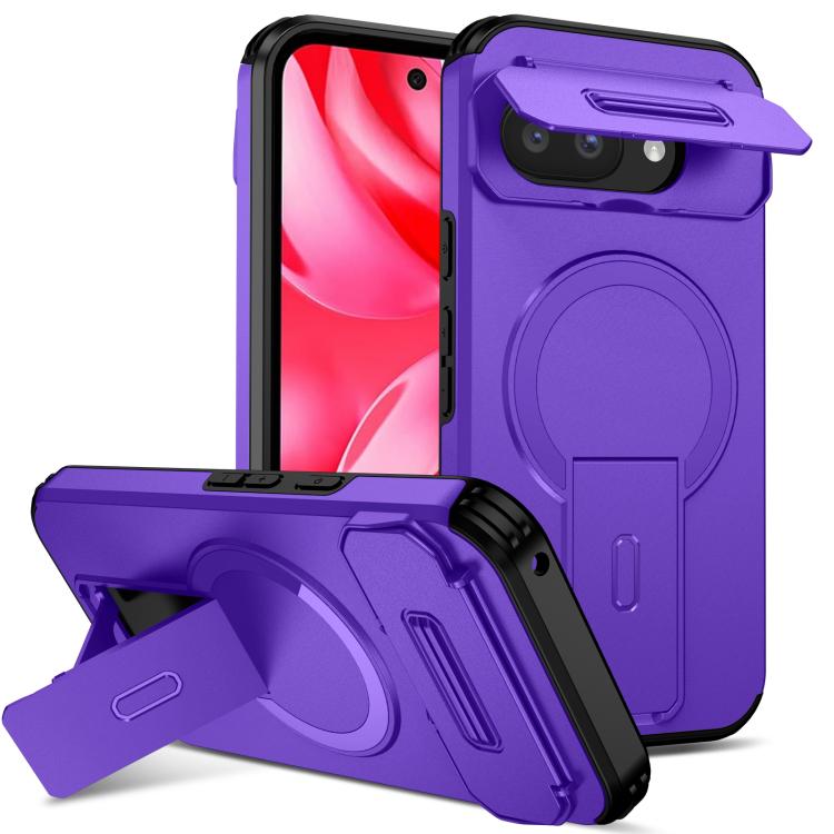 Sliding Camshield MagSafe Holder Phone Case, For Google Pixel 10a, For Google Pixel 10 Pro XL / 9 Pro XL, For Google Pixel 10 / 10 Pro / 9 / 9 Pro, For Google Pixel 9a, For Google Pixel 8a, For Google Pixel 8 Pro, For Google Pixel 8