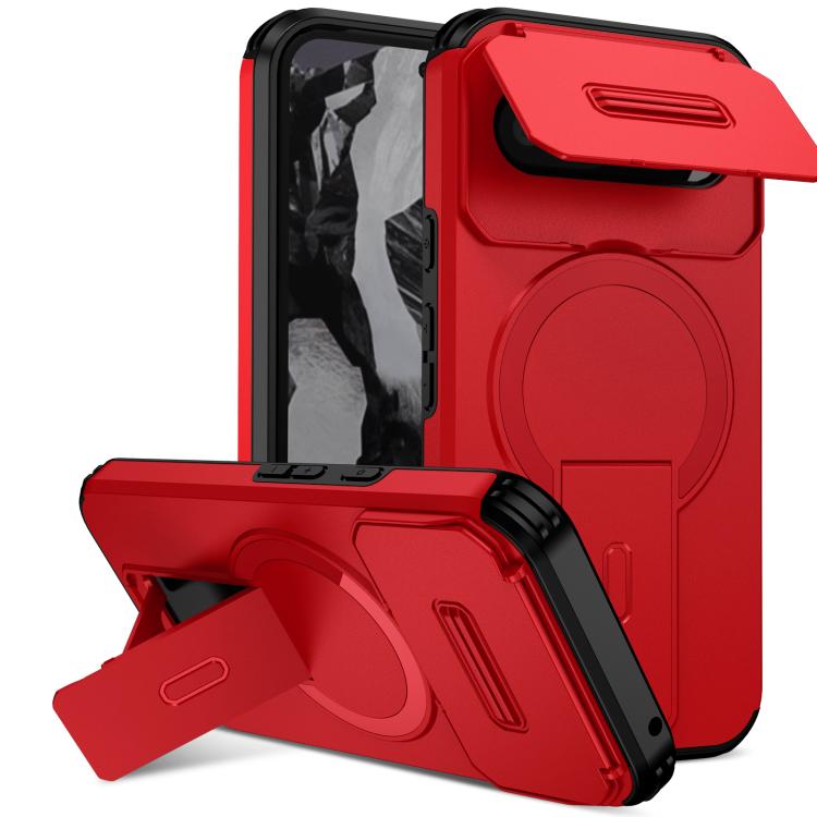 Sliding Camshield MagSafe Holder Phone Case, For Google Pixel 10a, For Google Pixel 10 Pro XL / 9 Pro XL, For Google Pixel 10 / 10 Pro / 9 / 9 Pro, For Google Pixel 9a, For Google Pixel 8a, For Google Pixel 8 Pro, For Google Pixel 8