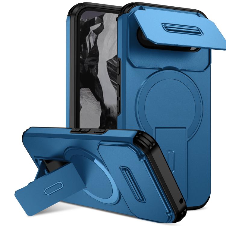 Sliding Camshield MagSafe Holder Phone Case, For Google Pixel 10a, For Google Pixel 10 Pro XL / 9 Pro XL, For Google Pixel 10 / 10 Pro / 9 / 9 Pro, For Google Pixel 9a, For Google Pixel 8a, For Google Pixel 8 Pro, For Google Pixel 8