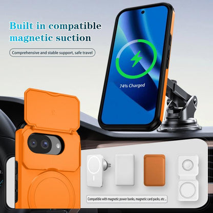 Sliding Camshield MagSafe Holder Phone Case, For Google Pixel 10a, For Google Pixel 10 Pro XL / 9 Pro XL, For Google Pixel 10 / 10 Pro / 9 / 9 Pro, For Google Pixel 9a, For Google Pixel 8a, For Google Pixel 8 Pro, For Google Pixel 8