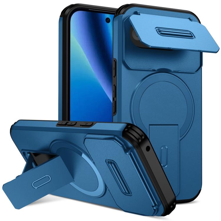Sliding Camshield MagSafe Holder Phone Case, For Google Pixel 10a, For Google Pixel 10 Pro XL / 9 Pro XL, For Google Pixel 10 / 10 Pro / 9 / 9 Pro, For Google Pixel 9a, For Google Pixel 8a, For Google Pixel 8 Pro, For Google Pixel 8