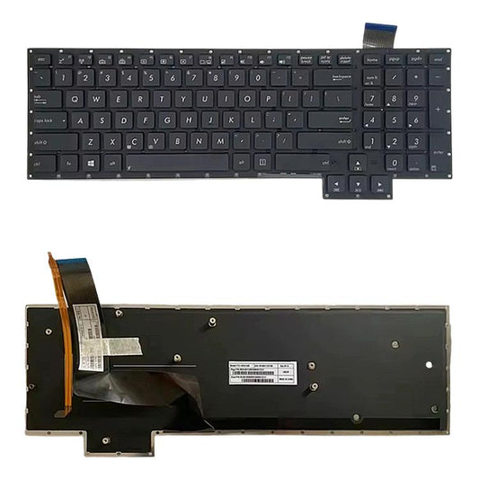 Clavier rétroéclairé version américaine pour ordinateur portable Asus G750 G750JH G750JM G750JS G750JW G750JX G750JZ, G750