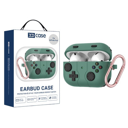 Étui en silicone XDcase style console de jeux rétro pour écouteurs, compatible avec AirPods Pro 3, AirPods 4, AirPods Pro 2 / 1