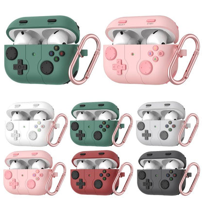 Étui en silicone XDcase style console de jeux rétro pour écouteurs, compatible avec AirPods Pro 3, AirPods 4, AirPods Pro 2 / 1