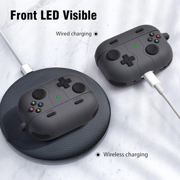 Étui en silicone XDcase style console de jeux rétro pour écouteurs, compatible avec AirPods Pro 3, AirPods 4, AirPods Pro 2 / 1