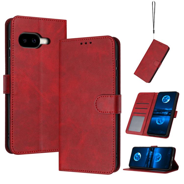 Solid Calf Texture Flip Leather Phone Case, For Google Pixel 10a