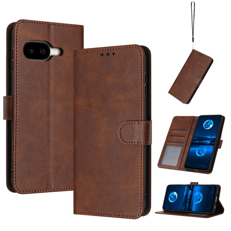 Solid Calf Texture Flip Leather Phone Case, For Google Pixel 10a
