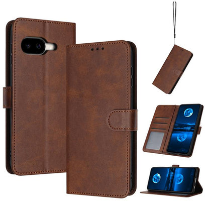 Solid Calf Texture Flip Leather Phone Case, For Google Pixel 10a