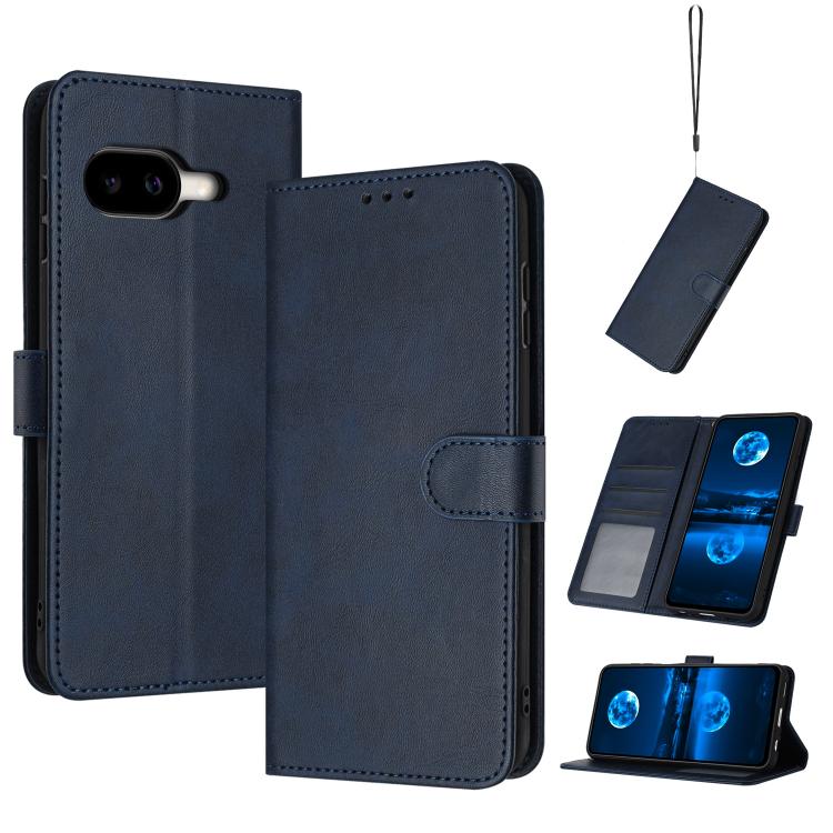 Solid Calf Texture Flip Leather Phone Case, For Google Pixel 10a