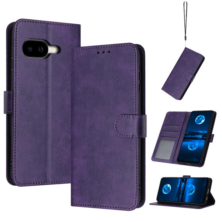 Solid Calf Texture Flip Leather Phone Case, For Google Pixel 10a