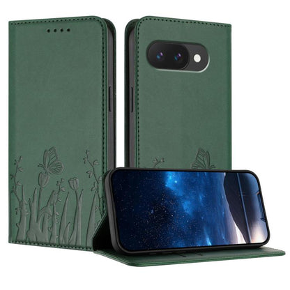 Tulips Butterfly Pattern Magnetic Vegan Leather Phone Case, For Google Pixel 10a, For Google Pixel 10 Pro XL, For Google Pixel 10 / 10 Pro, For Google Pixel 9a, For Google Pixel 9 Pro XL, For Google Pixel 9 / 9 Pro, For Google Pixel 8a                 ...