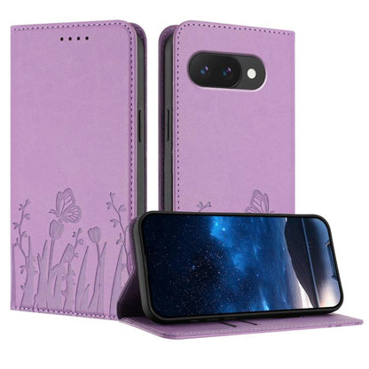Tulips Butterfly Pattern Magnetic Vegan Leather Phone Case, For Google Pixel 10a, For Google Pixel 10 Pro XL, For Google Pixel 10 / 10 Pro, For Google Pixel 9a, For Google Pixel 9 Pro XL, For Google Pixel 9 / 9 Pro, For Google Pixel 8a                 ...